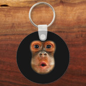 Monkey Stomach Funny Meme Cool Viral Video  Sleutelhanger (Voorkant)