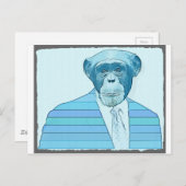 Monkey Suit Briefkaart (Voorkant / Achterkant)
