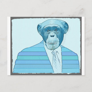 Monkey Suit Briefkaart