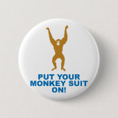 Monkey Suit Ronde Button 5,7 Cm (Voorkant)