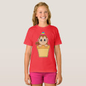 Monkey Sundae T-shirt (Voorkant volledig)