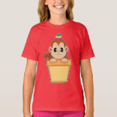 Monkey Sundae T-shirt (Voorkant)