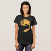 Monkey Sunset for Men Cute Monkey T-shirt (Voorkant volledig)