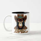 Monkey Swagger Tweekleurige Koffiemok (Links)