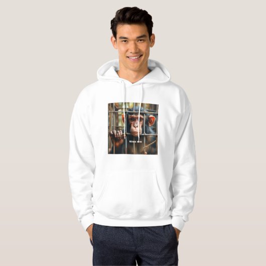 Monkey sweatshirt (Voorkant volledig)