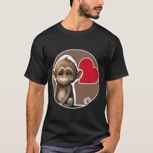 Monkey T-Shirt (Voorkant)
