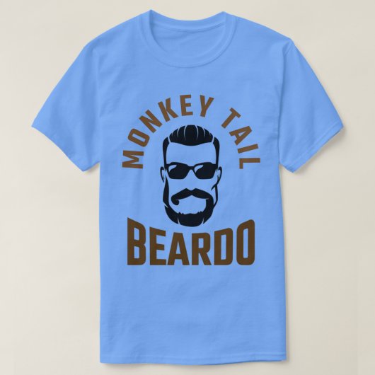 Monkey Tail Beard 1 T-shirt (Design voorkant)
