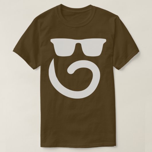 Monkey Tail Beard Funny Beard Gift T-shirt (Design voorkant)