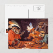 Monkey Tavern:  Art Briefkaart (Voorkant / Achterkant)