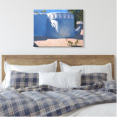 Monkey Temple India 2000 Canvas Afdruk (Insitu (Slaapkamer))