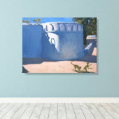 Monkey Temple India 2000 Canvas Afdruk (Insitu (Houten vloer))