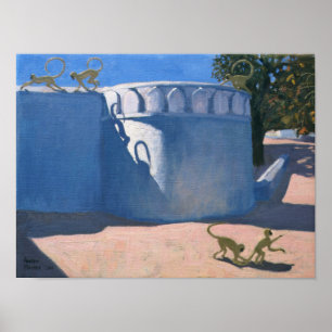 Monkey Temple India 2000 Poster