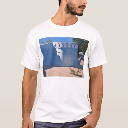 Monkey Temple India 2000 T-shirt (Voorkant)