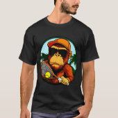 Monkey tennisser T-shirt (Voorkant)