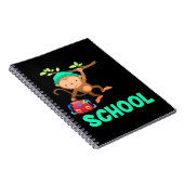 Monkey terug naar school notitieboek (Rechterzijde)