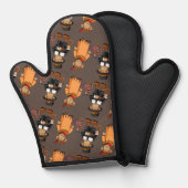 Monkey - Thanksgiving potholder Ovenwant (Voorkant / Achterkant)