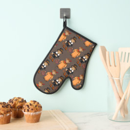 Monkey - Thanksgiving potholder Ovenwant