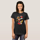 Monkey Tough Birthday 8 Yer Monkey T-shirt (Voorkant volledig)