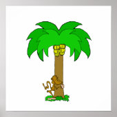 Monkey Tree Hugger Poster (Voorkant)