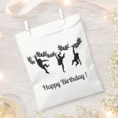 Monkey Troop Happy Birthday Bedankzakje (Geknipt)