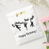 Monkey Troop Happy Birthday Bedankzakje (Gezegeld)