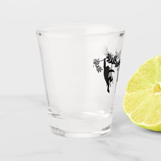 Monkey Troop Shot Glas (Links)