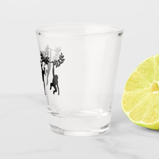 Monkey Troop Shot Glas (Rechts)
