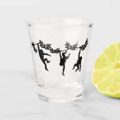 Monkey Troop Shot Glas (Voorkant)