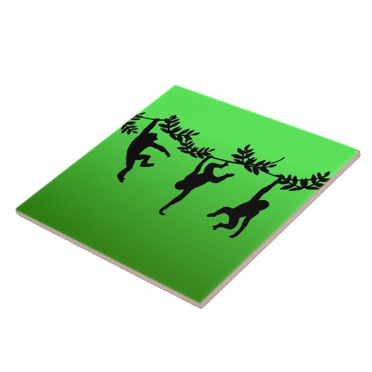 Monkey Troop Tegeltje (Zijkant)