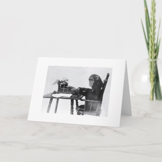 Monkey typen kaart (Voorkant)