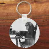Monkey typen sleutelhanger (Voorkant)