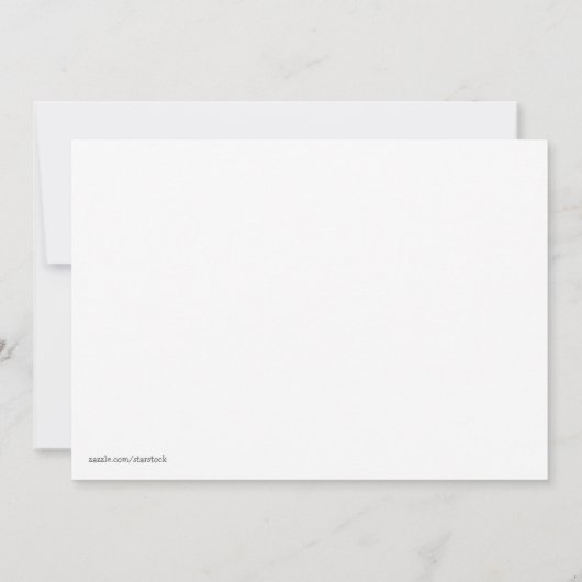 Monkey-uitnodiging Kaart (Achterkant)