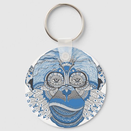 Monkey-universal Sleutelhanger (Voorkant)