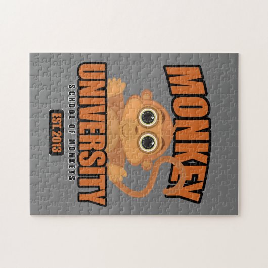 Monkey University Legpuzzel (Horizontaal)