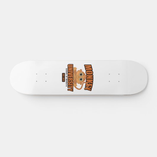 Monkey University Persoonlijk Skateboard (Horizontaal)
