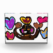 Monkey Valentijn Fotoblokken (Voorkant)