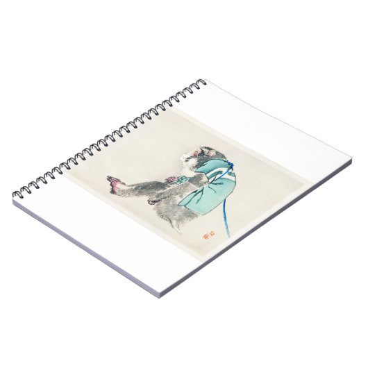 Monkey van Kono Bairei Notitieboek (Linkerzijde)