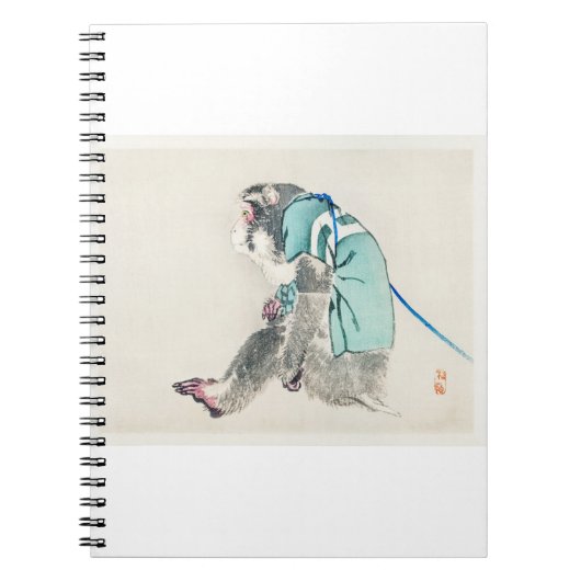 Monkey van Kono Bairei Notitieboek (Voorkant)