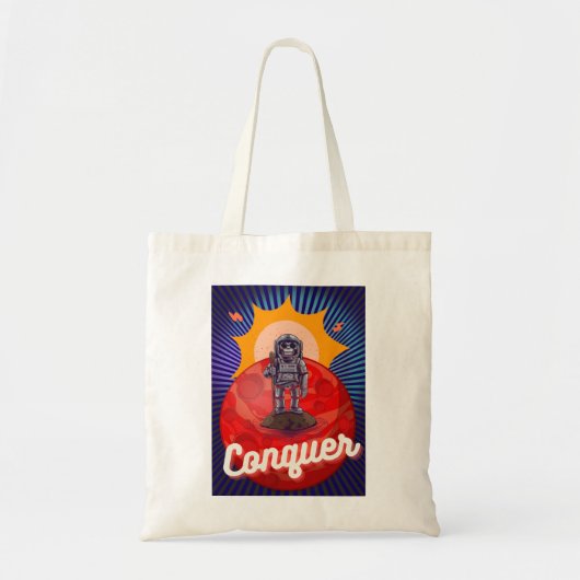 monkey verovert de rode planeet tote bag (Voorkant)
