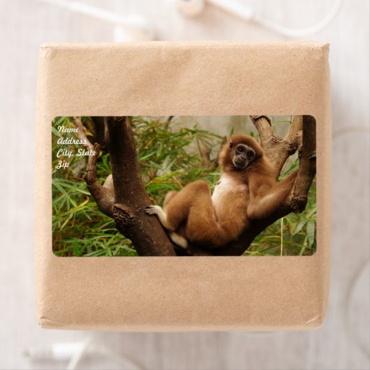 Monkey verzendlabel (Insitu)