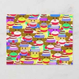 Monkey Wallpaper. Briefkaart