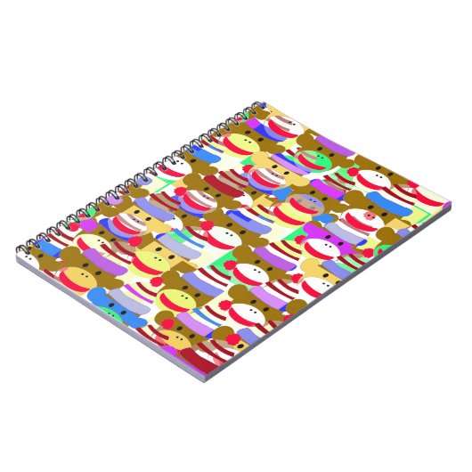 Monkey Wallpaper. Notitieboek (Linkerzijde)