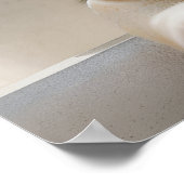 Monkey Whimsical Art Poster cadeau voor haar (Hoek)