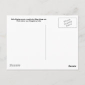 Monkey wil een koekje briefkaart (Achterkant)