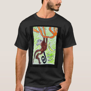 Monkey-wisselaars koel ontwerp t-shirt