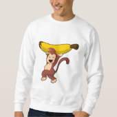 Monkey with Banana Trui (Voorkant)