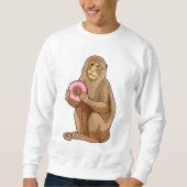 Monkey with Donut Trui (Voorkant)