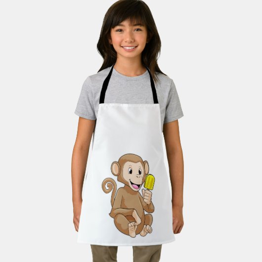 Monkey with Popsicle Schort (Insitu)