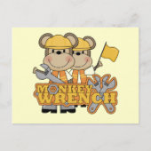 Monkey Wright T-shirts en cadeaus Briefkaart (Voorkant)