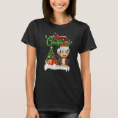 Monkey  Xmas Decorations Santa Monkey Christmas T-shirt (Voorkant)